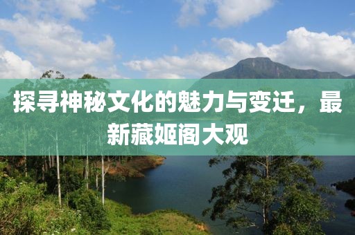 探寻神秘文化的魅力与变迁，最新藏姬阁大观