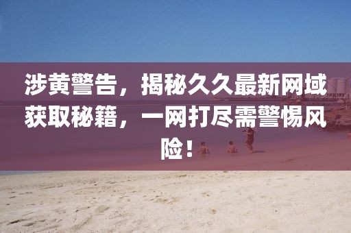 涉黄警告，揭秘久久最新网域获取秘籍，一网打尽需警惕风险！