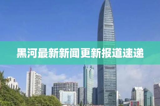 黑河最新新闻更新报道速递