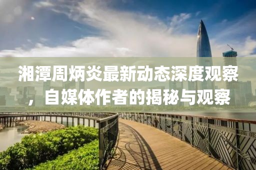 湘潭周炳炎最新动态深度观察，自媒体作者的揭秘与观察