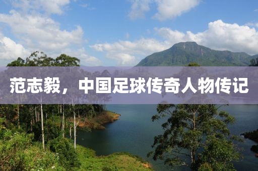 范志毅，中国足球传奇人物传记