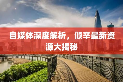 自媒体深度解析，倾辛最新资源大揭秘