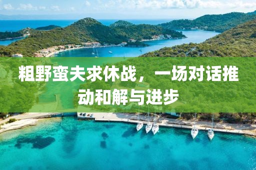 粗野蛮夫求休战，一场对话推动和解与进步