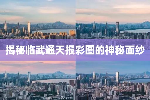 揭秘临武通天报彩图的神秘面纱