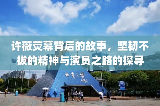 许薇荧幕背后的故事，坚韧不拔的精神与演员之路的探寻