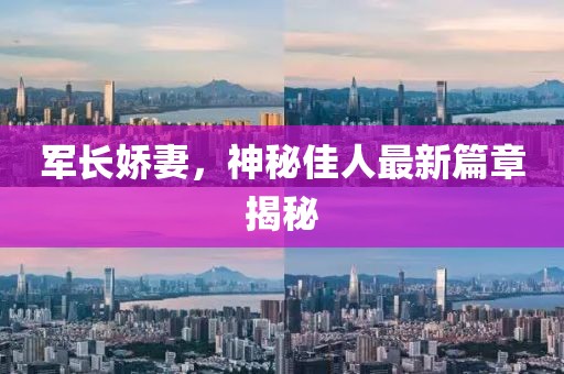 军长娇妻，神秘佳人最新篇章揭秘