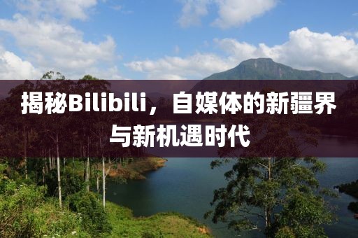 揭秘Bilibili，自媒体的新疆界与新机遇时代