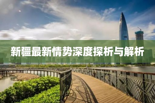 新疆最新情势深度探析与解析