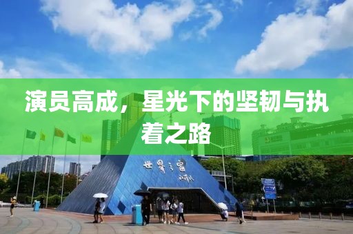 演员高成，星光下的坚韧与执着之路