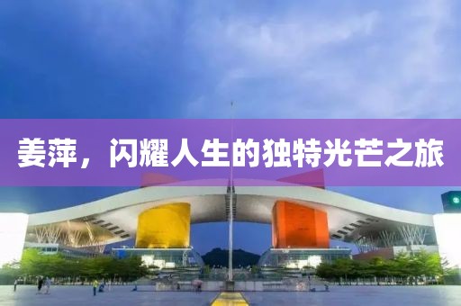 姜萍，闪耀人生的独特光芒之旅