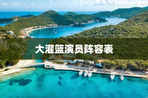 大灌篮演员阵容表