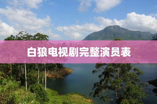白狼电视剧完整演员表