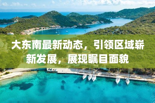 大东南最新动态，引领区域崭新发展，展现瞩目面貌