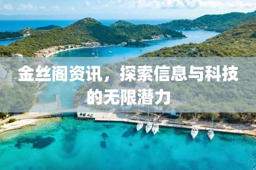 金丝阁资讯，探索信息与科技的无限潜力
