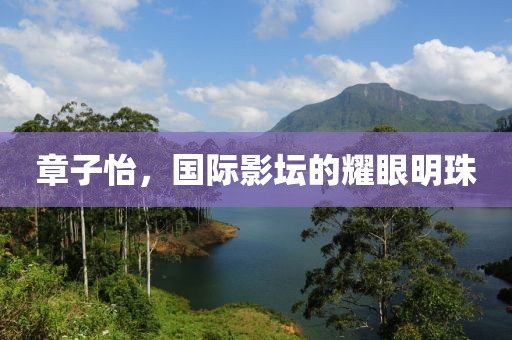 章子怡，国际影坛的耀眼明珠