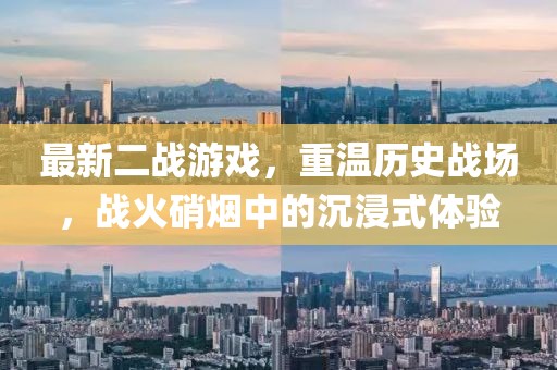 最新二战游戏，重温历史战场，战火硝烟中的沉浸式体验