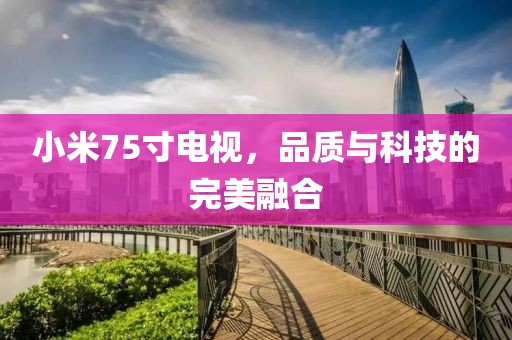 小米75寸电视，品质与科技的完美融合