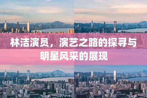 林洁演员，演艺之路的探寻与明星风采的展现