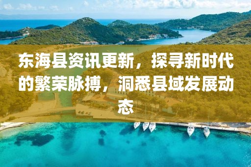 东海县资讯更新，探寻新时代的繁荣脉搏，洞悉县域发展动态