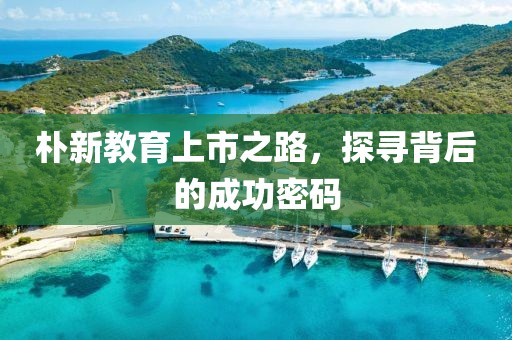 朴新教育上市之路，探寻背后的成功密码