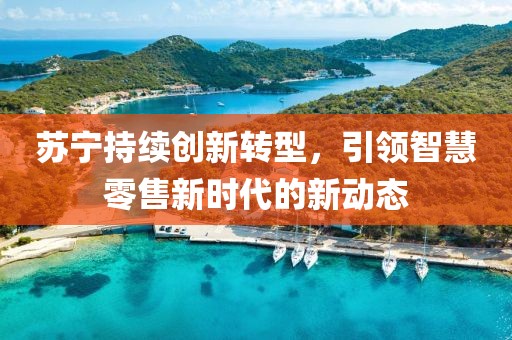 苏宁持续创新转型，引领智慧零售新时代的新动态
