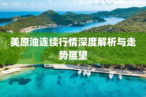 美原油连续行情深度解析与走势展望