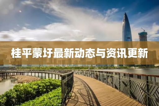 桂平蒙圩最新动态与资讯更新