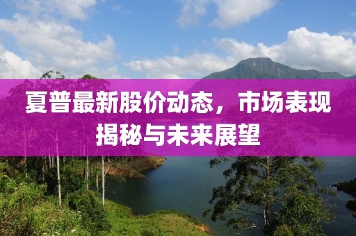 夏普最新股价动态，市场表现揭秘与未来展望