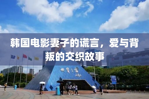 韩国电影妻子的谎言，爱与背叛的交织故事