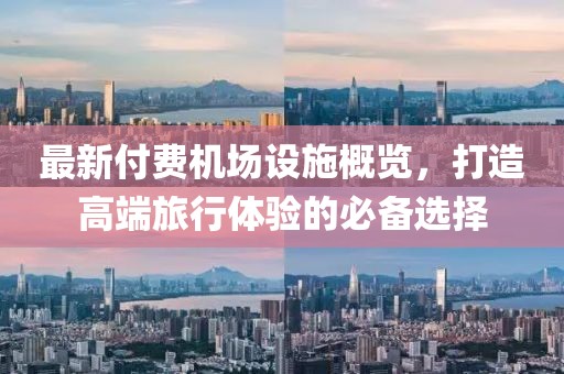 最新付费机场设施概览，打造高端旅行体验的必备选择