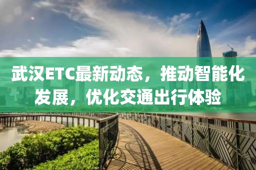 武汉ETC最新动态，推动智能化发展，优化交通出行体验