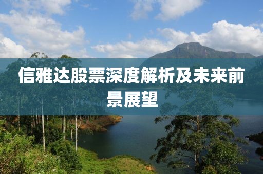 信雅达股票深度解析及未来前景展望