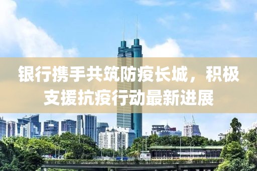 银行携手共筑防疫长城，积极支援抗疫行动最新进展