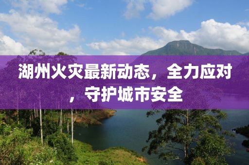 湖州火灾最新动态，全力应对，守护城市安全