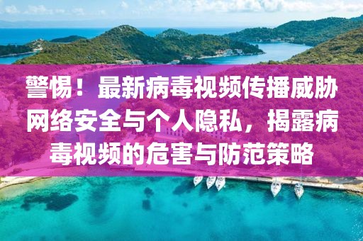 警惕！最新病毒视频传播威胁网络安全与个人隐私，揭露病毒视频的危害与防范策略