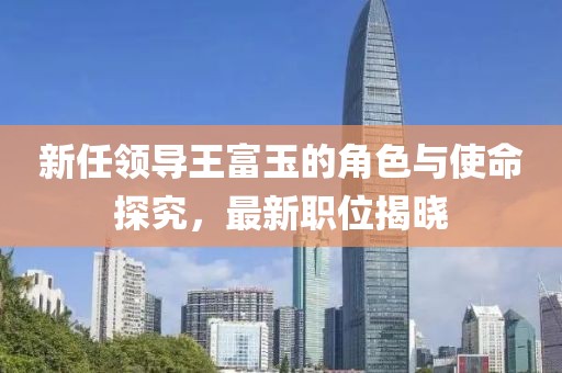 新任领导王富玉的角色与使命探究，最新职位揭晓