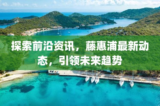 探索前沿资讯，藤惠浦最新动态，引领未来趋势