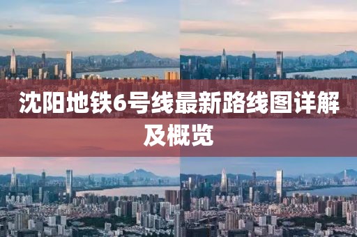 沈阳地铁6号线最新路线图详解及概览