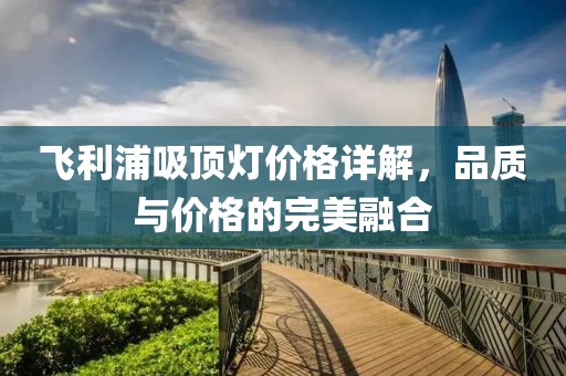 飞利浦吸顶灯价格详解，品质与价格的完美融合