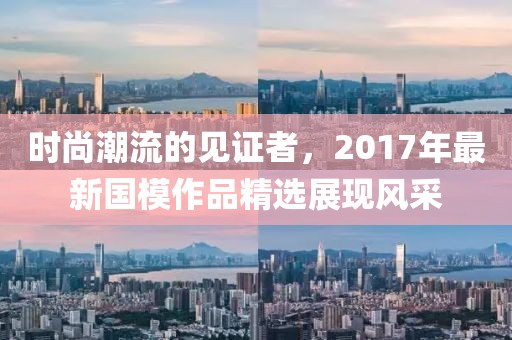 时尚潮流的见证者，2017年最新国模作品精选展现风采