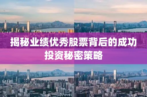 揭秘业绩优秀股票背后的成功投资秘密策略
