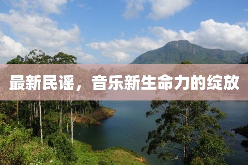 最新民谣，音乐新生命力的绽放