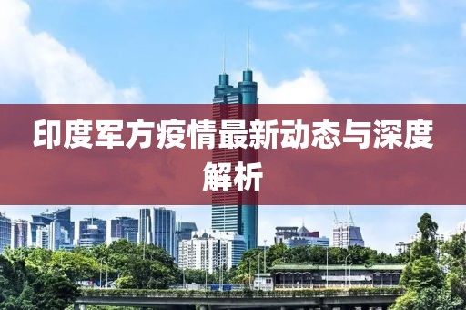 印度军方疫情最新动态与深度解析