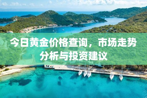 今日黄金价格查询，市场走势分析与投资建议