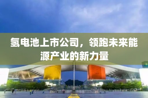 氢电池上市公司，领跑未来能源产业的新力量