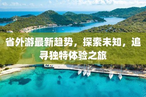 省外游最新趋势，探索未知，追寻独特体验之旅