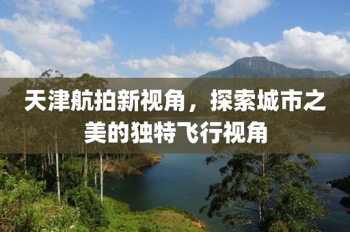 天津航拍新视角，探索城市之美的独特飞行视角