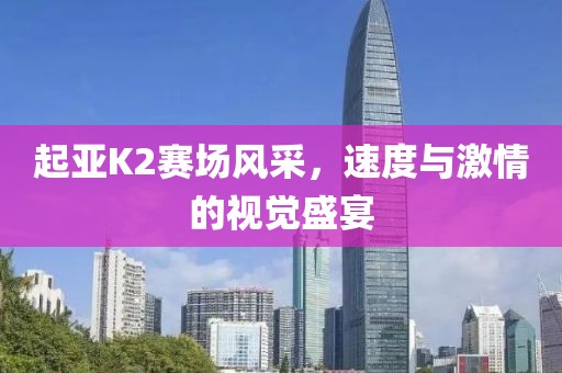 起亚K2赛场风采，速度与激情的视觉盛宴