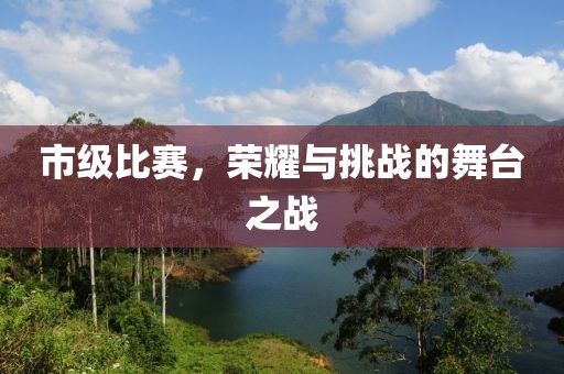 市级比赛，荣耀与挑战的舞台之战