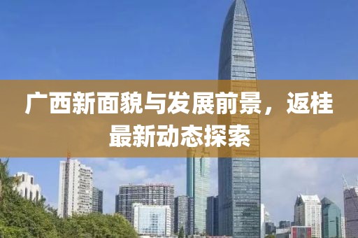 广西新面貌与发展前景，返桂最新动态探索